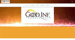 Desktop Screenshot of goodinkproductions.com